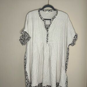 Umgee XL leopard print dress